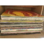 A quantity of approximately 150 LP's and 12", 1960's,