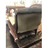 A 19th century chaise lounge a/f