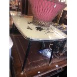 A small qty of 1950's-60's furniture etc.