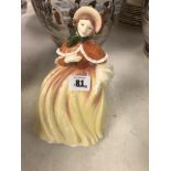 A Royal Doulton pretty ladies, Autumn,