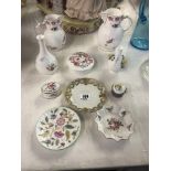 A small quantity of Coalport and Wedgewood etc.