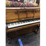 A Rosewood piano,