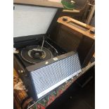 A Murphy 1952 radio plus a bush record player