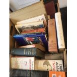 A box of books