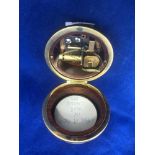 A small globe music box,