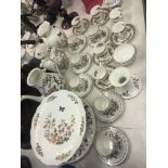 A qty of assorted Aynsley china and Coalport