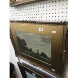 A gilt framed watercolour,