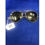 A pair of vintage Aviator Rayban sunglasses, a.