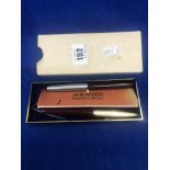 A Sheaffer pen,m with 14ct gold nib,