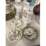 A small quantity of Coalport and Wedgewood etc.