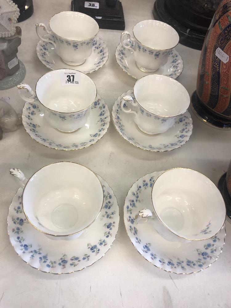 Six Royal Albert duo's