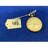 A 9ct gold pocket watch