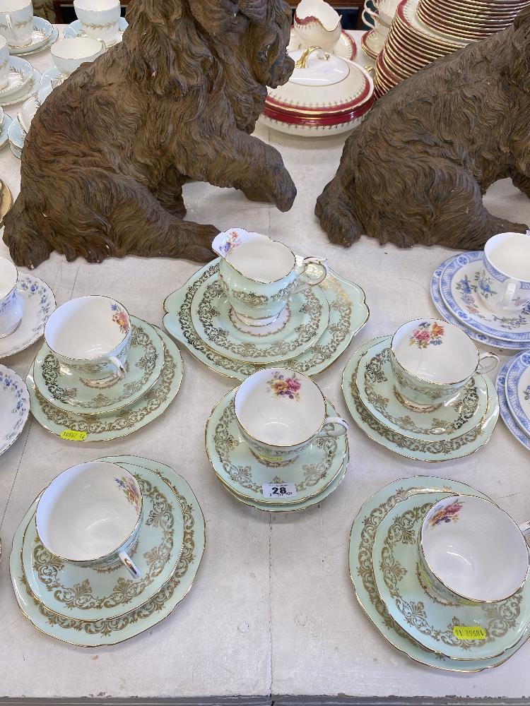 A Paragon part tea set