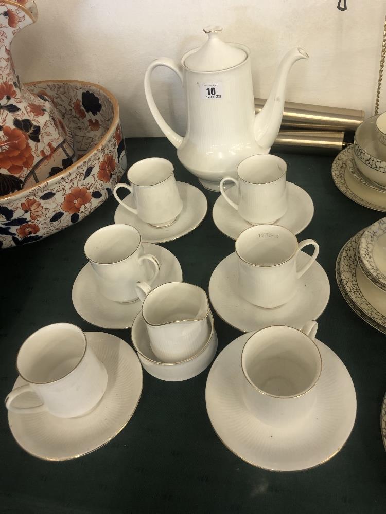 A Royal Standard coffee set