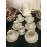 A Royal Standard coffee set