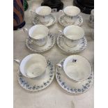 Six Royal Albert duo's