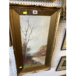 A fine framed watercolour 'Branksome Chine' signed