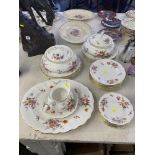 A Royal crown derby 'Posies' dinner set