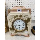 A porcelain clock