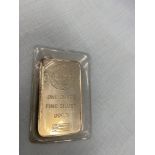 One ounce silver ingot