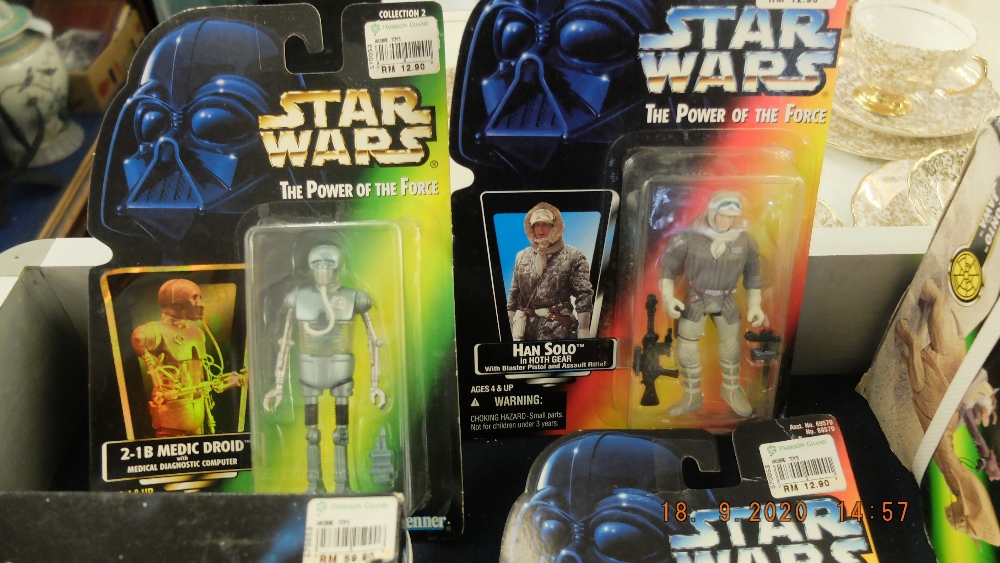 Eight boxed StarWars collectible figures etc. - Image 2 of 5