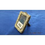 A hm silver decorative photo frame 8cm x 5.