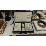 A MahJong set in case