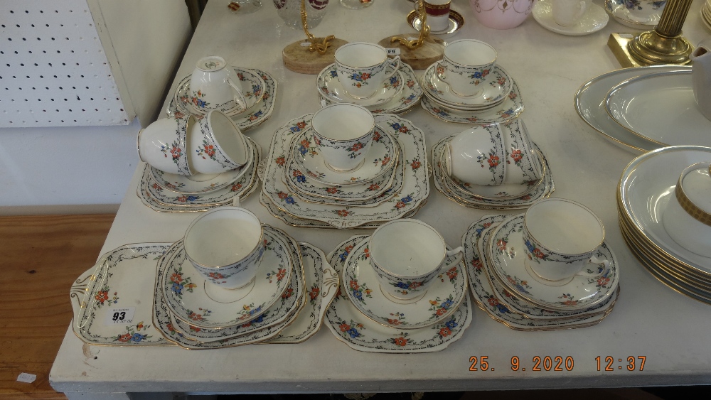 A Gladstone part tea set