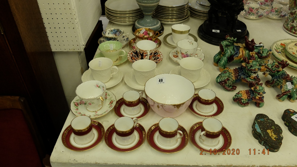 A qty of duo's inc. Coalport etc. - Image 2 of 2