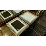 Two Wedgewood 'Vera Wang' photo frames