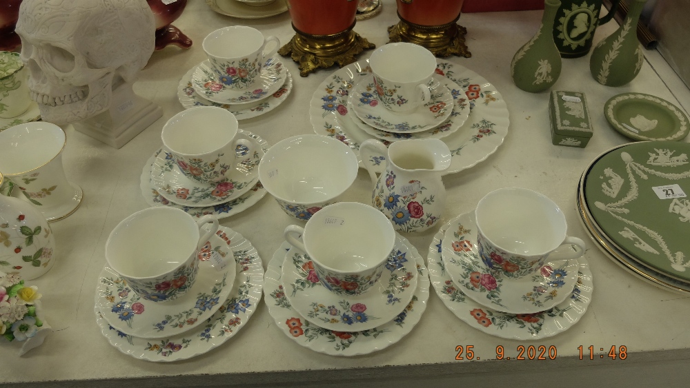 A Wedgewood part tea set 'Avebury',