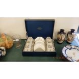 A Royal Worcester boxed coffee set