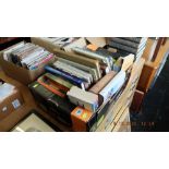 Box of books, Egypt etc,
