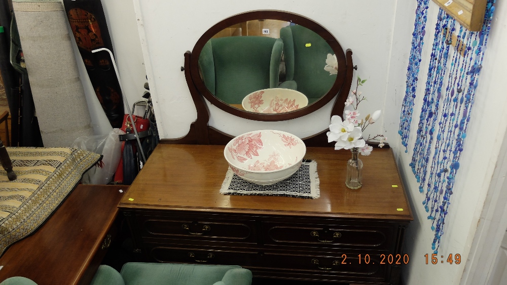 A mahogany dressing table - Image 3 of 4