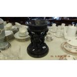 A marble and bronze centre piece,