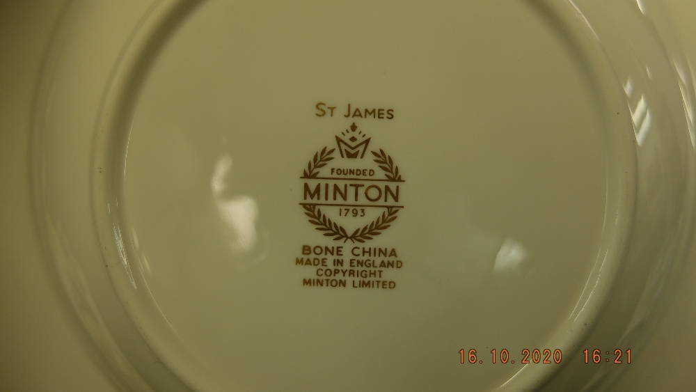 A Minton St James dinner/ tea set - Image 2 of 2