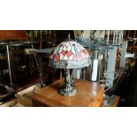 A Tiffany style lamp