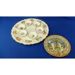 A Passover plate,