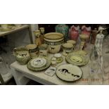 A collection of 22 assorted pieces Royal Doulton, decorated with cats,