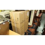 Two boxes of designer wall paper