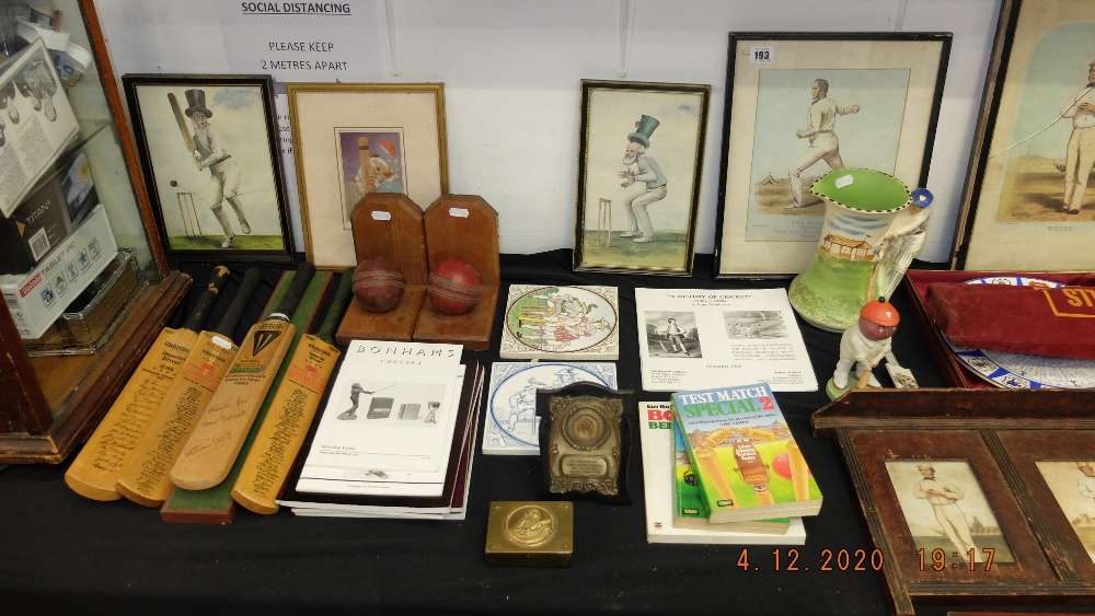 A large collection of cricket memorabilia - Image 2 of 3