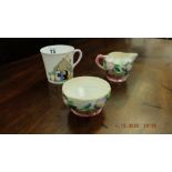 Two pieces of Mailing china and a Shelly cup