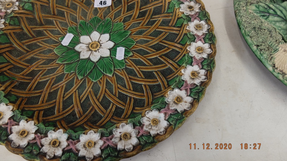 An early Victorian Minton floral plate - Image 4 of 5