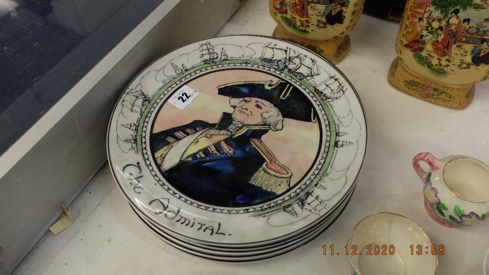 Eight Royal Doulton character plates - Image 2 of 4
