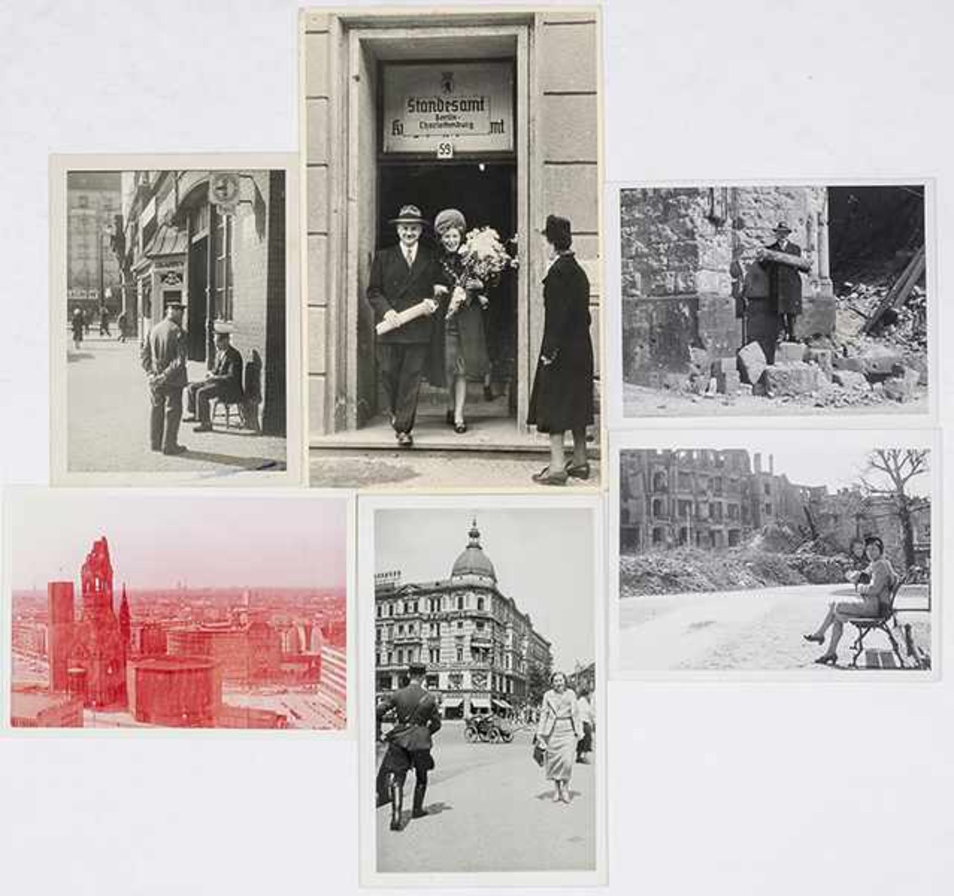 Vishniac, Roman. Sammlung von ca. 230 Original-Photographien. Private Aufnahmen des Ehepaares - Bild 10 aus 11