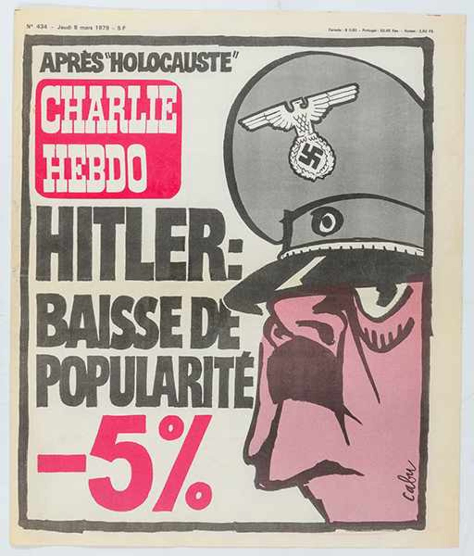 APO und Gegenkultur - Zeitschriften - - Charlie Hebdo. 33 Hefte. Mit zahlreichen Abbildungen. Paris, - Bild 2 aus 3