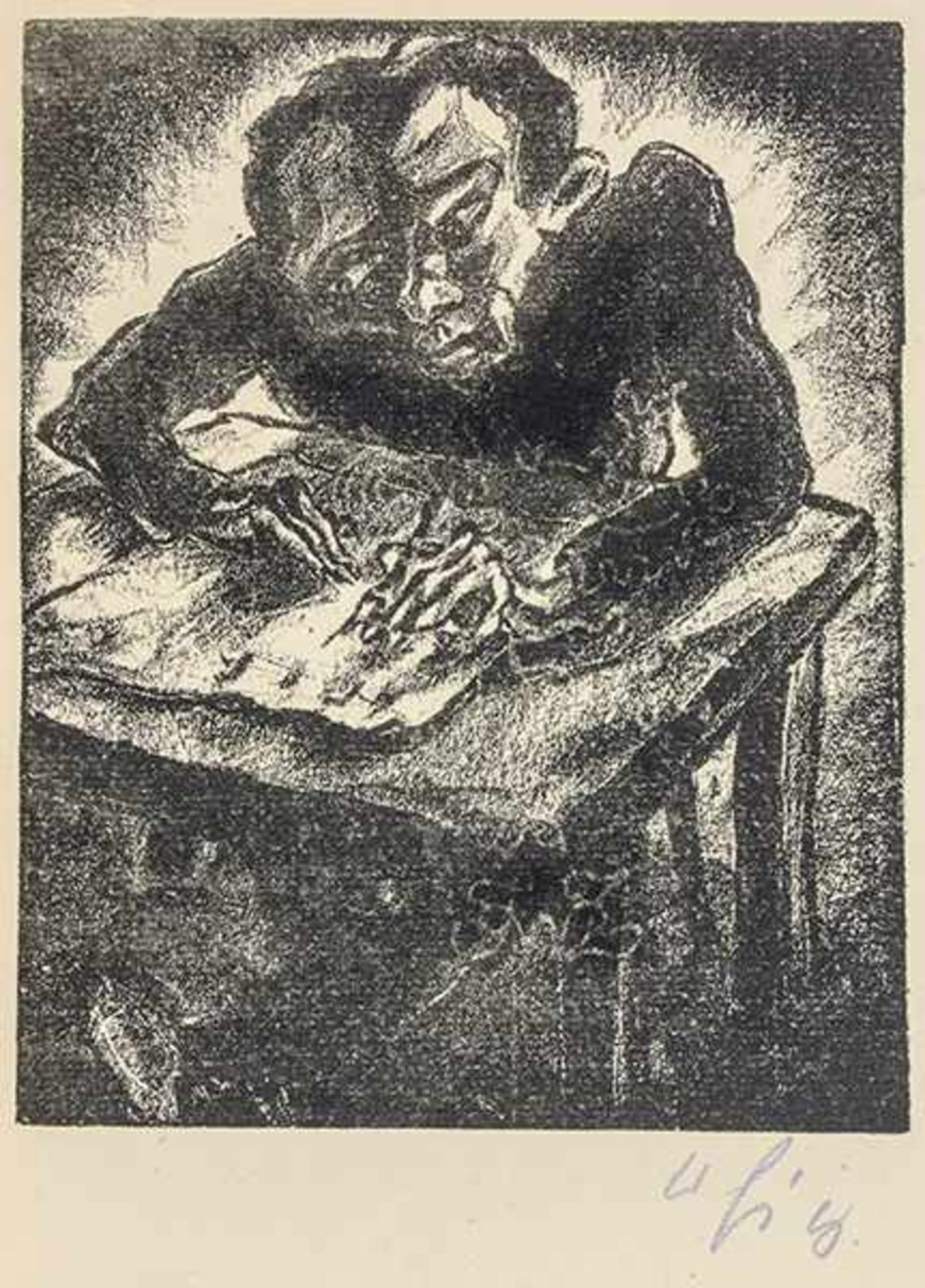 Gogol, Nikolai. Der Mantel. Deutsch von Felix Gaber. Mit Titelillustration und 12 ganzseitigen - Bild 3 aus 3