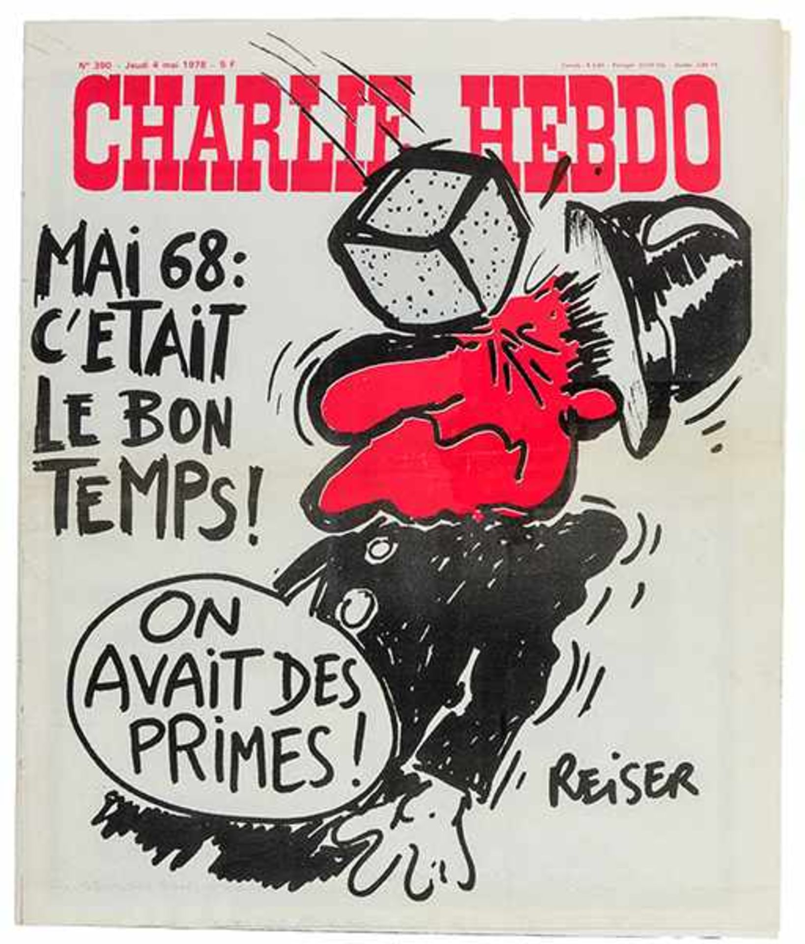 APO und Gegenkultur - Zeitschriften - - Charlie Hebdo. 33 Hefte. Mit zahlreichen Abbildungen. Paris,