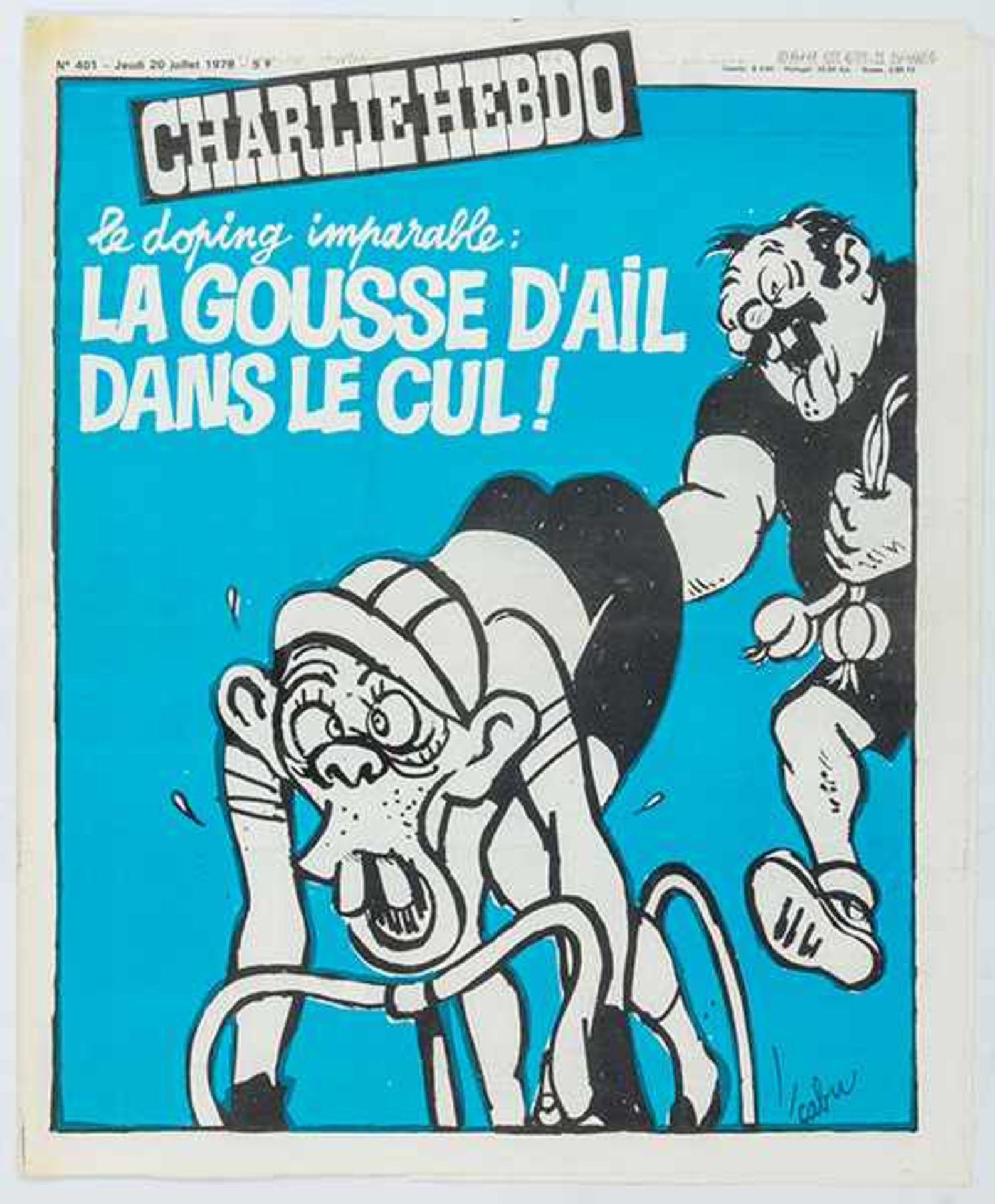 APO und Gegenkultur - Zeitschriften - - Charlie Hebdo. 33 Hefte. Mit zahlreichen Abbildungen. Paris, - Bild 3 aus 3