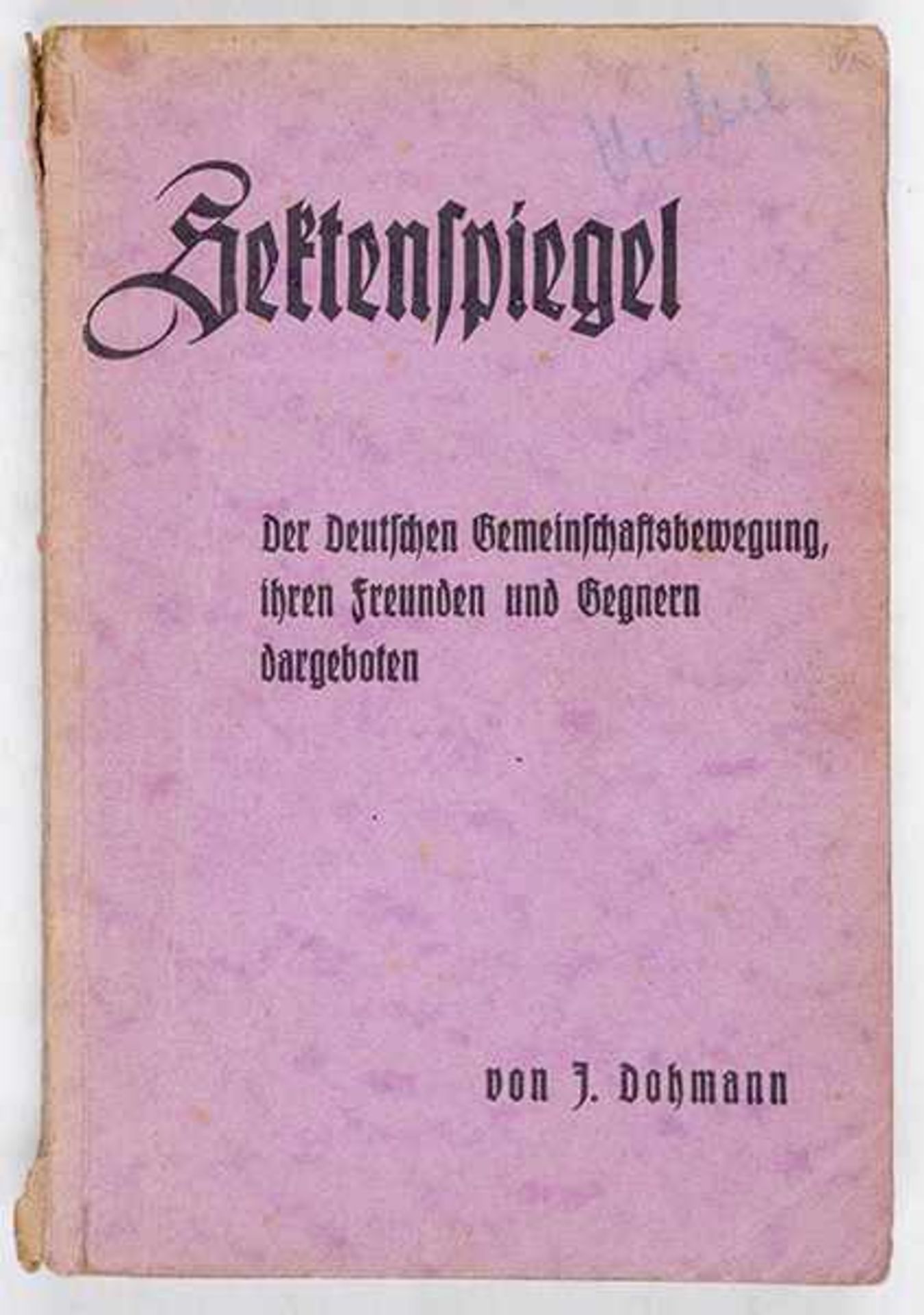 Gegenkultur vor 1945 - - Sammlung von 13 Publikationen zu Theosophie, Anthroposophie und Monismus. - Bild 3 aus 3